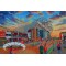 Old Trafford Stadium 'Going to the Match' Fine Art Print - Manchester United FC